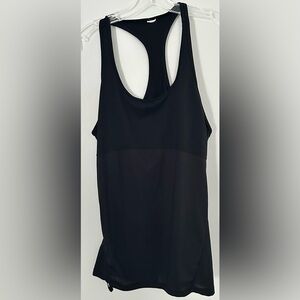 Fabletics Women’s Cashel Curved Cinch Tank - Size Medium - Pre-Loved - Black